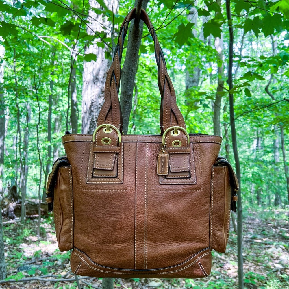 Limited Edition Coach Soho Distessed Leather Mia Tote
